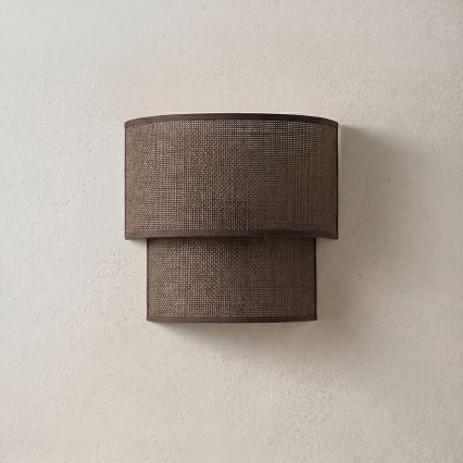 Brilagi - Lampada da parete LED BOHO ECO 1xE27/10W/230V marrone