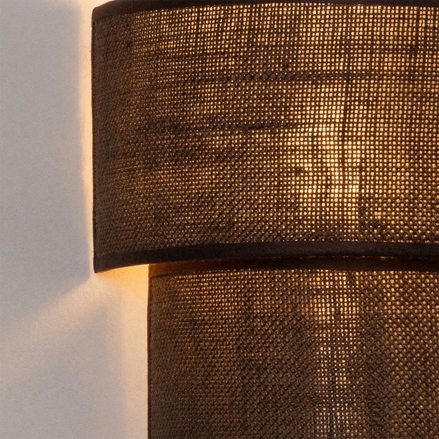 Brilagi - Lampada da parete LED BOHO ECO 1xE27/10W/230V marrone