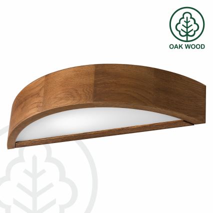 Brilagi - Lampada da parete LED CARVALHO 1xE27/15W/230V rovere ciliegio