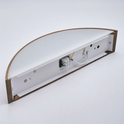 Brilagi - Lampada da parete LED CARVALHO 1xE27/15W/230V rovere ciliegio