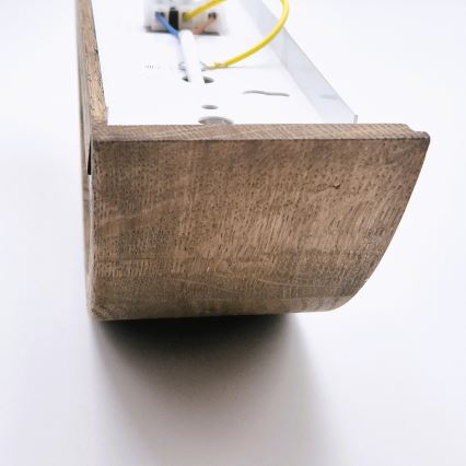 Brilagi - Lampada da parete LED CARVALHO 1xE27/60W/230V rovere noce