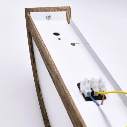 Brilagi - Lampada da parete LED CARVALHO 1xE27/60W/230V rovere noce