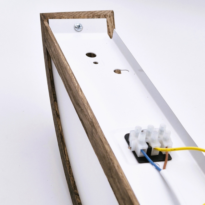 Brilagi - Lampada da parete LED CARVALHO 1xE27/60W/230V rovere noce