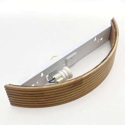 Brilagi - Lampada da parete LED CARVALHO MODERN 3xE27/60W/230V rovere