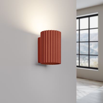 BRILAGI - Lampada da parete LED CRESTO 1xGU10/10W/230V 10 cm arancione