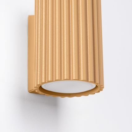 Brilagi - Lampada da parete LED CRESTO 1xGU10/10W/230V 10 cm dorata