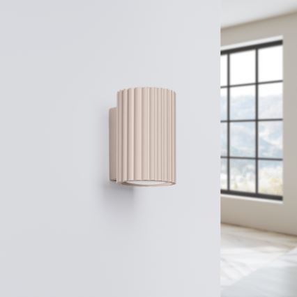 Brilagi - Lampada da parete LED CRESTO 1xGU10/10W/230V 10 cm taupe