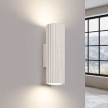 Brilagi - Lampada da parete LED CRESTO 2xGU10/10W/230V 20 cm crema