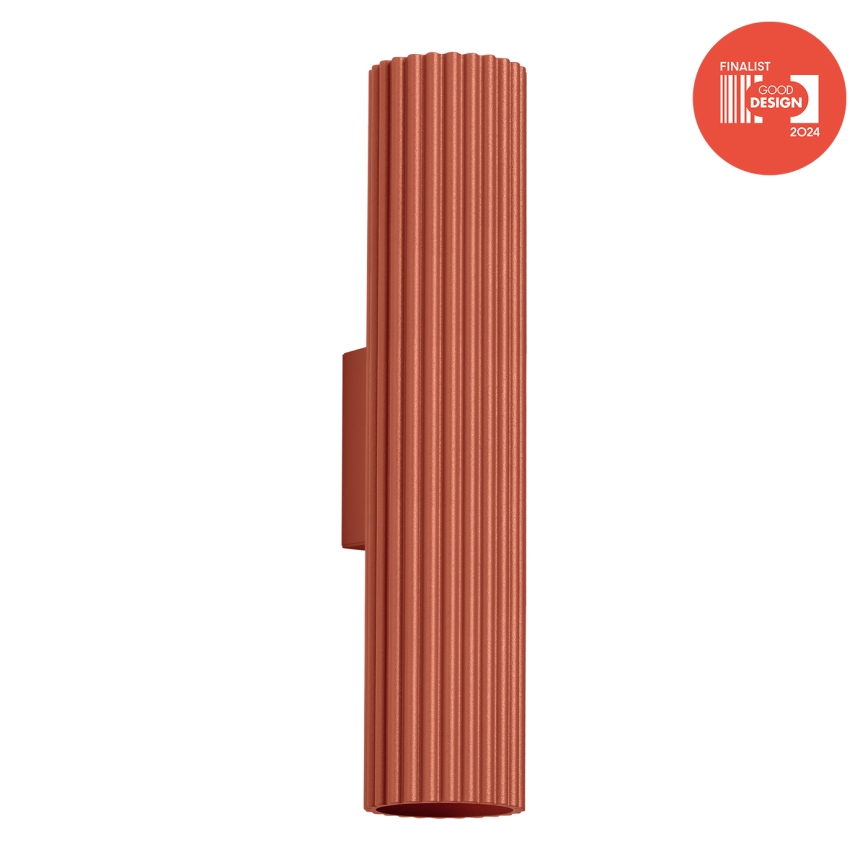 BRILAGI - Lampada da parete LED CRESTO 2xGU10/10W/230V 30 cm arancione