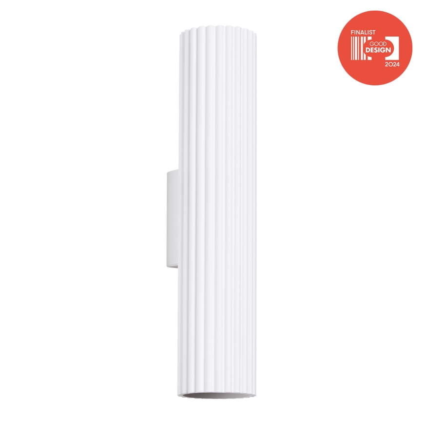 Brilagi - Lampada da parete LED CRESTO 2xGU10/10W/230V 30 cm bianca