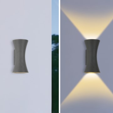 Brilagi - Lampada da parete LED da esterno BICON LED/10W/230V antracite IP44