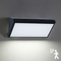 Brilagi - Lampada da parete LED da esterno con sensore TRIANGLE LED/20W/230V nero IP65