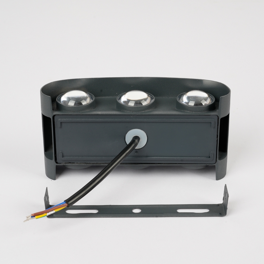 Brilagi - Lampada da parete LED da esterno FLAREBOX LED/6W/230V antracite IP65