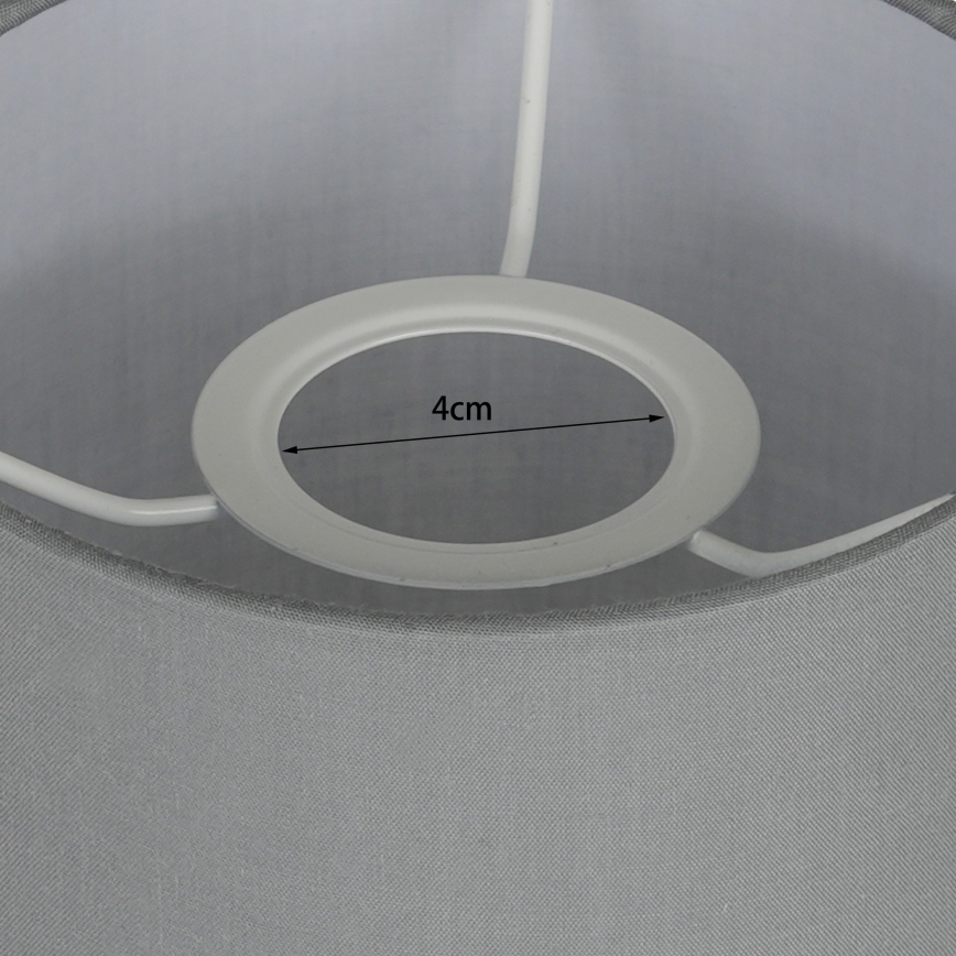 Brilagi - Applique flessibile LED NUBILA 1xE27/25W/230V + LED/3W cromo opaco/grigio chiaro
