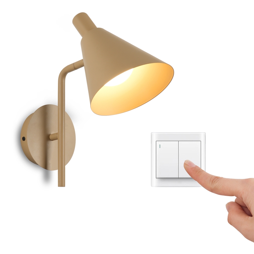 Brilagi - Lampada da parete LED LUCERA LED/3W/230V beige