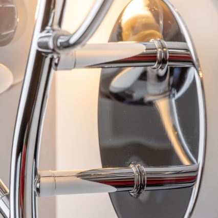 Brilagi - Lampada da parete LED MISTEL 3xG9/3W/230V cromo nero/fumé