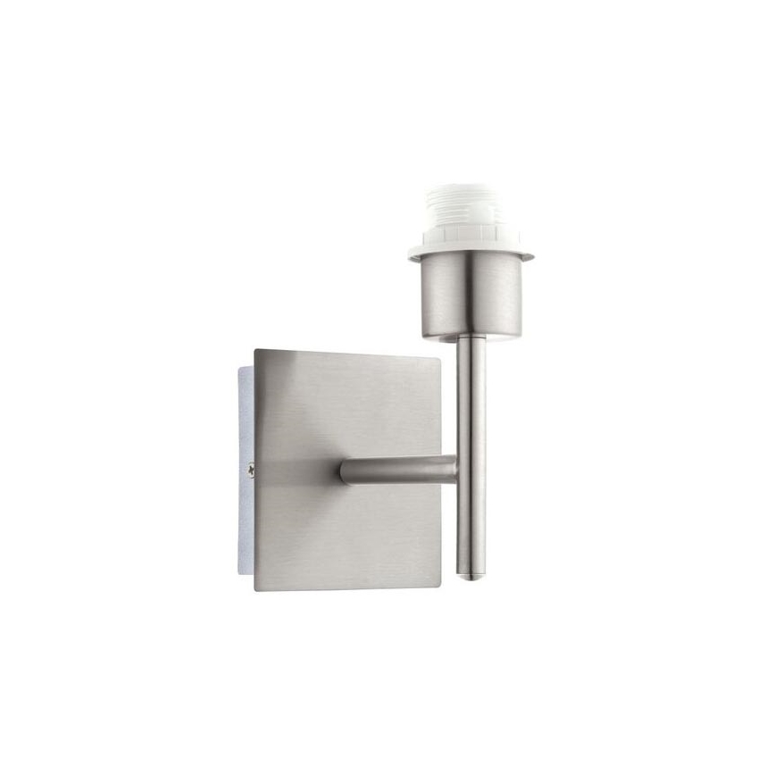 BRILAGI - Lampada da parete LED NUBILA 1xE27/60W/230V cromo opaco/grigio chiaro