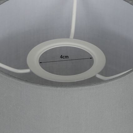 Brilagi - Lampada LED da parete flessibile NUBILA WOOD 1xE27/25W/230V + LED/3W rovere/bianco/grigio chiaro