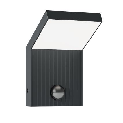 Brilagi - Applique da esterno LED con sensore RIANO LED/8W/230V antracite IP65