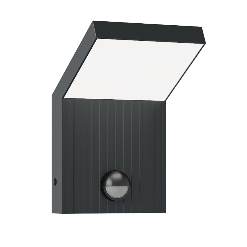 Brilagi - Applique da esterno LED con sensore RIANO LED/8W/230V antracite IP65