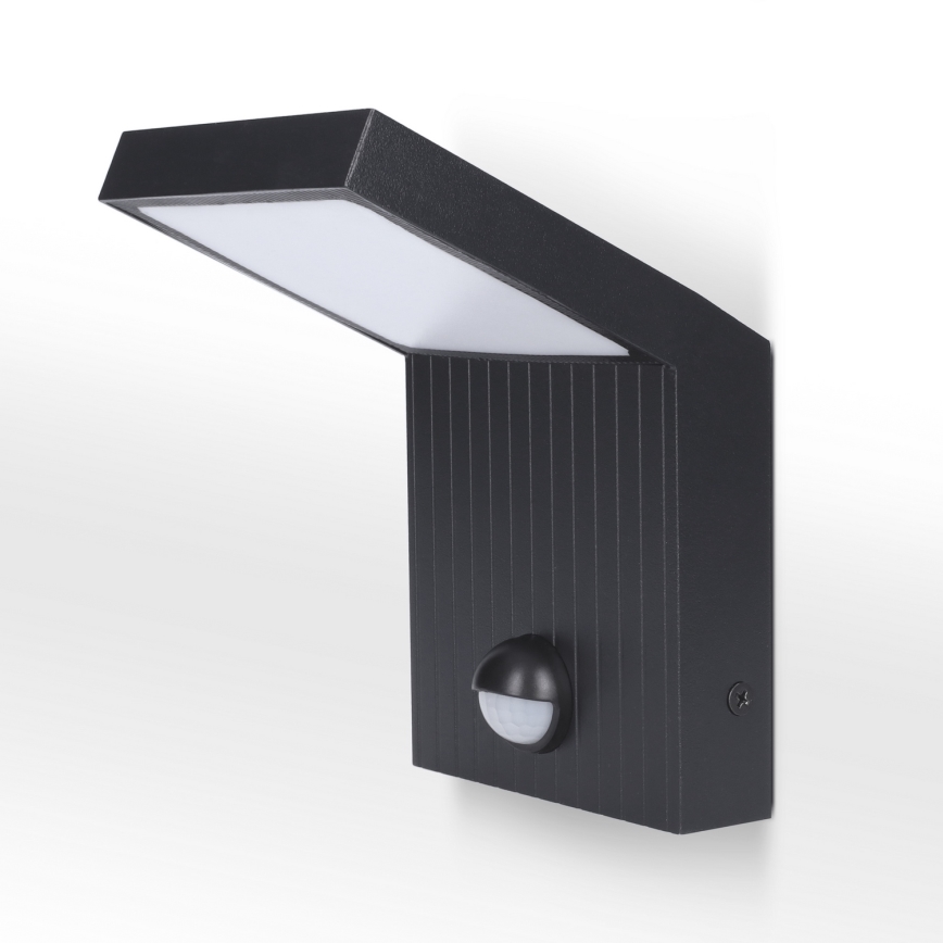 Brilagi - Applique da esterno LED con sensore RIANO LED/8W/230V antracite IP65