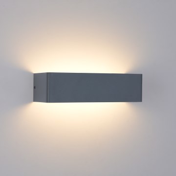 Brilagi - Lampada da parete LED per esterni DONNANI LED/12W/230V, antracite, IP44