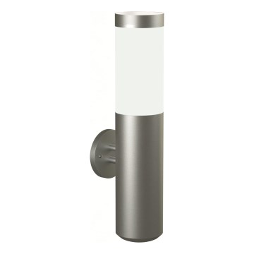 Brilagi - Lampada da parete LED per esterni ELIA 1xE27/7W/230V 4000K IP44 cromo opaco