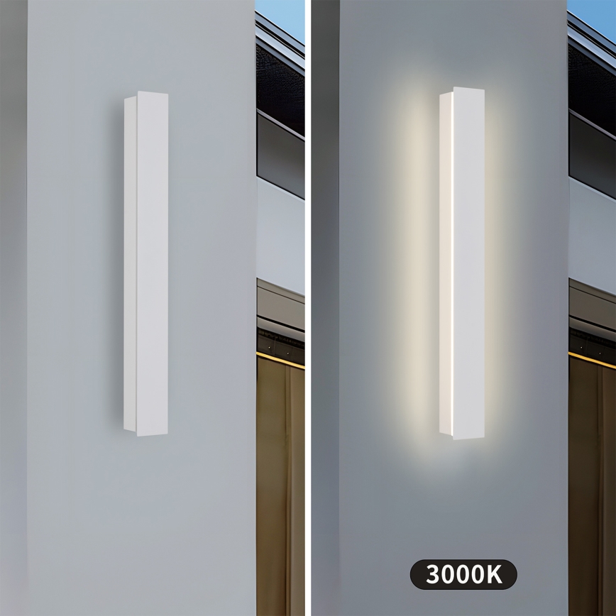Brilagi - Applique per esterni LINEAR LED/12W/230V 3000K IP65 50 cm bianco CRI 90