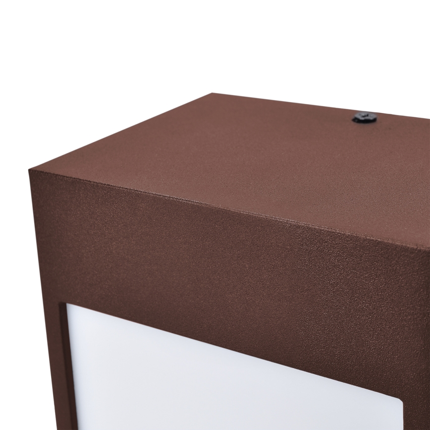 Brilagi - Lampada da parete LED per esterni TERNI LED/12W/230V marrone IP44