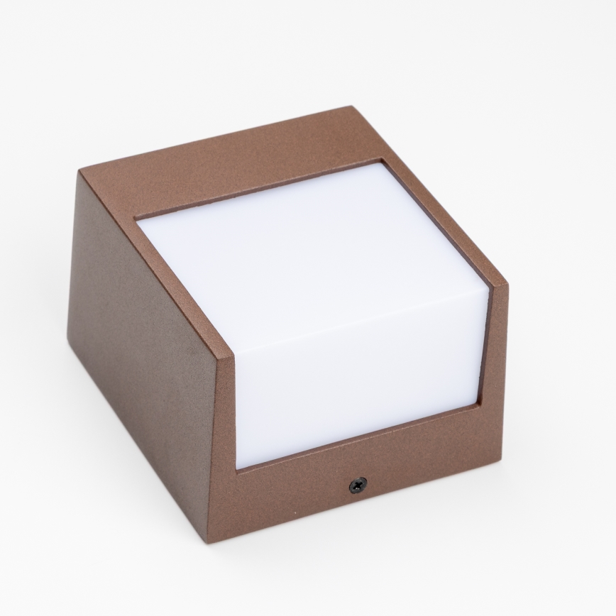 BRILAGI - Lampada da parete LED per esterni TERNI LED/12W/230V marrone IP44