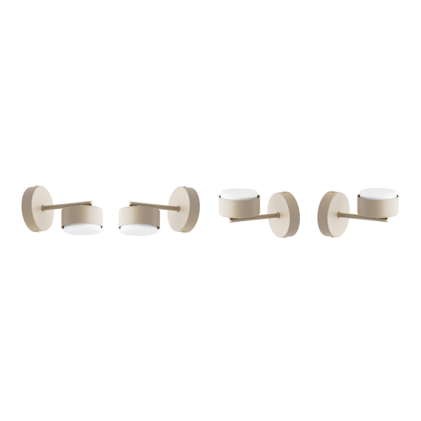 Brilagi - Lampada da parete dimmerabile LED RGB+CCT MONO 1xGX53/14W/230V 2700-6500K Wi-Fi Tuya beige