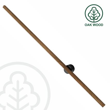 Brilagi - Lampada da parete LED WOODY LINE LED/12W/230V 120 cm rovere noce
