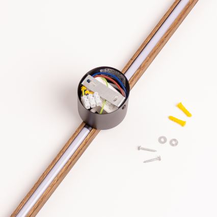 Brilagi - Lampada da parete LED WOODY LINE LED/12W/230V 120 cm rovere noce