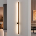 Brilagi - Lampada da parete LED WOODY LINE LED/7W/230V 4000K 60 cm rovere ciliegio