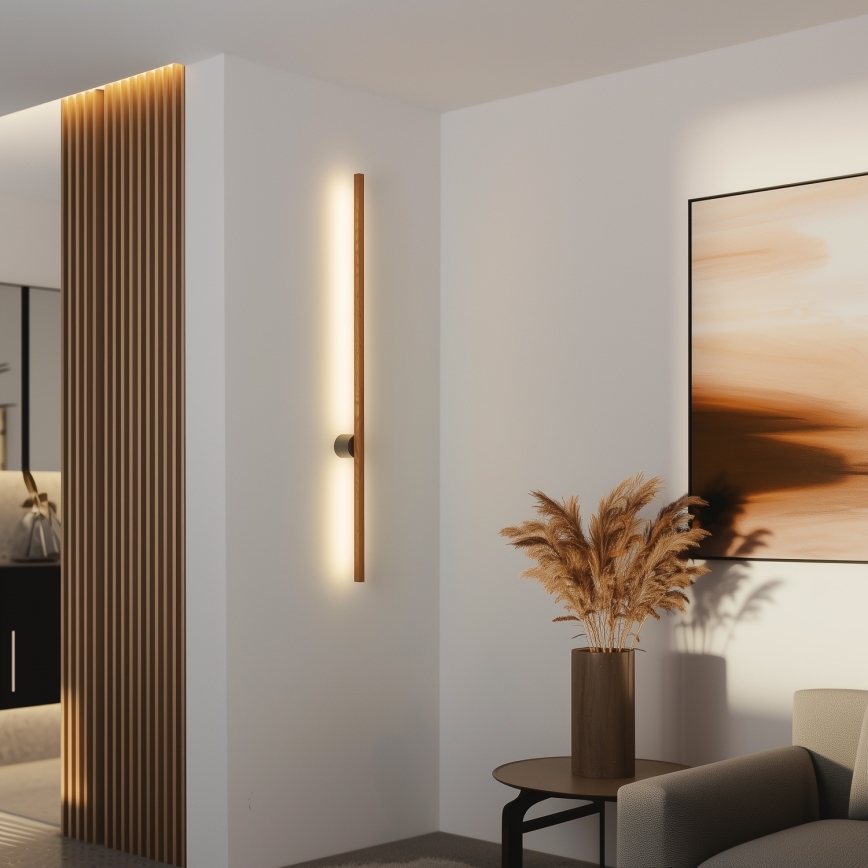 Brilagi - Lampada da parete LED WOODY LINE LED/7W/230V 4000K 60 cm rovere ciliegio