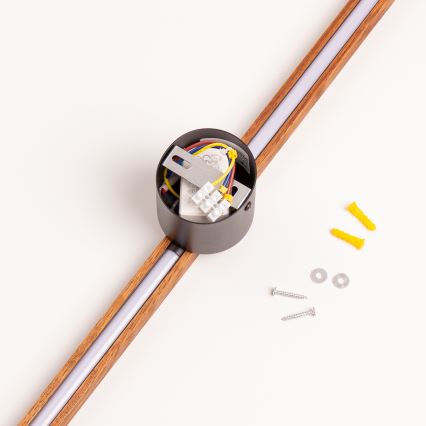 Brilagi - Lampada da parete LED WOODY LINE LED/7W/230V 4000K 60 cm rovere ciliegio