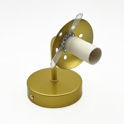 Brilagi - Lampada da parete MALIVA 1xE14/15W/230V dorata/bianca