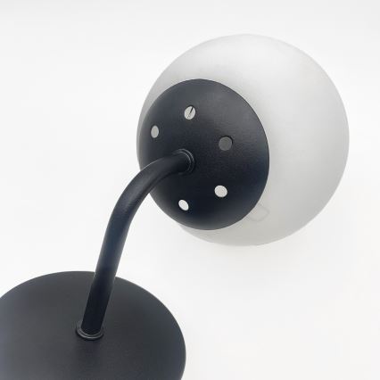 Brilagi - Lampada da parete MALIVA 1xE14/15W/230V nero/bianco