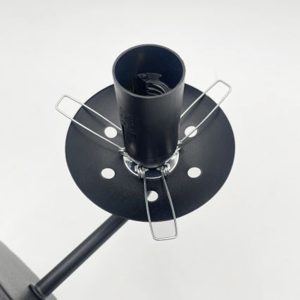 Brilagi - Lampada da parete MALIVA 1xE14/15W/230V nero/fumé