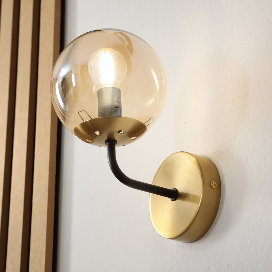 Brilagi - Lampada da parete MALIVA 1xE14/15W/230V oro