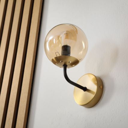 Brilagi - Lampada da parete MALIVA 1xE14/15W/230V oro