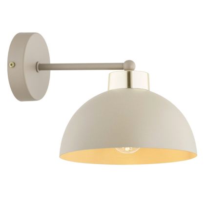 Brilagi - Lampada da parete MOON 1xE27/60W/230V beige/oro