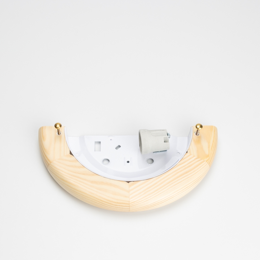 Brilagi - Lampada da parete ORBIS 1xE27/60W/230V 30 cm pino