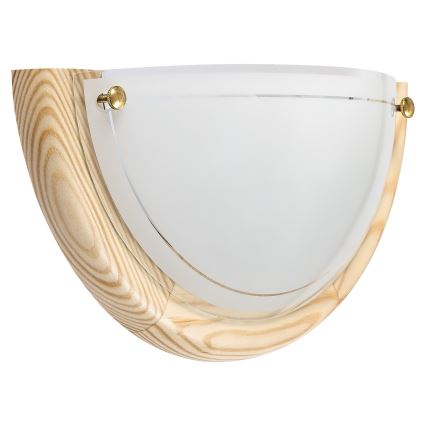 Brilagi - Lampada da parete ORBIS 1xE27/60W/230V 30 cm pino