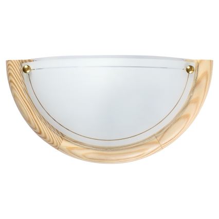 Brilagi - Lampada da parete ORBIS 1xE27/60W/230V 30 cm pino