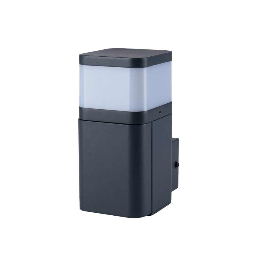 Brilagi - Lampada da parete per esterni con presa SCHUKO PILLAR 1xG9/11W/230V IP44 antracite