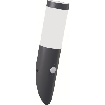 Brilagi - Lampada da parete per esterni con sensore di movimento ELIA 1xE27/20W/230V IP44 antracite