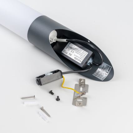 BRILAGI - Lampada da parete per esterni con sensore di movimento ELIA 1xE27/20W/230V IP44 antracite