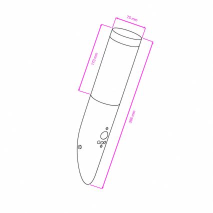 BRILAGI - Lampada da parete per esterni con sensore di movimento ELIA 1xE27/20W/230V IP44 antracite