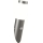 Brilagi - Lampada da parete per esterni con sensore ELIA 1xE27/20W/230V IP44, cromo satinato